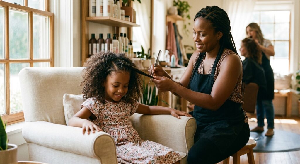 Best Gentle Kids Braids Near Me: Sensory-Safe Care
