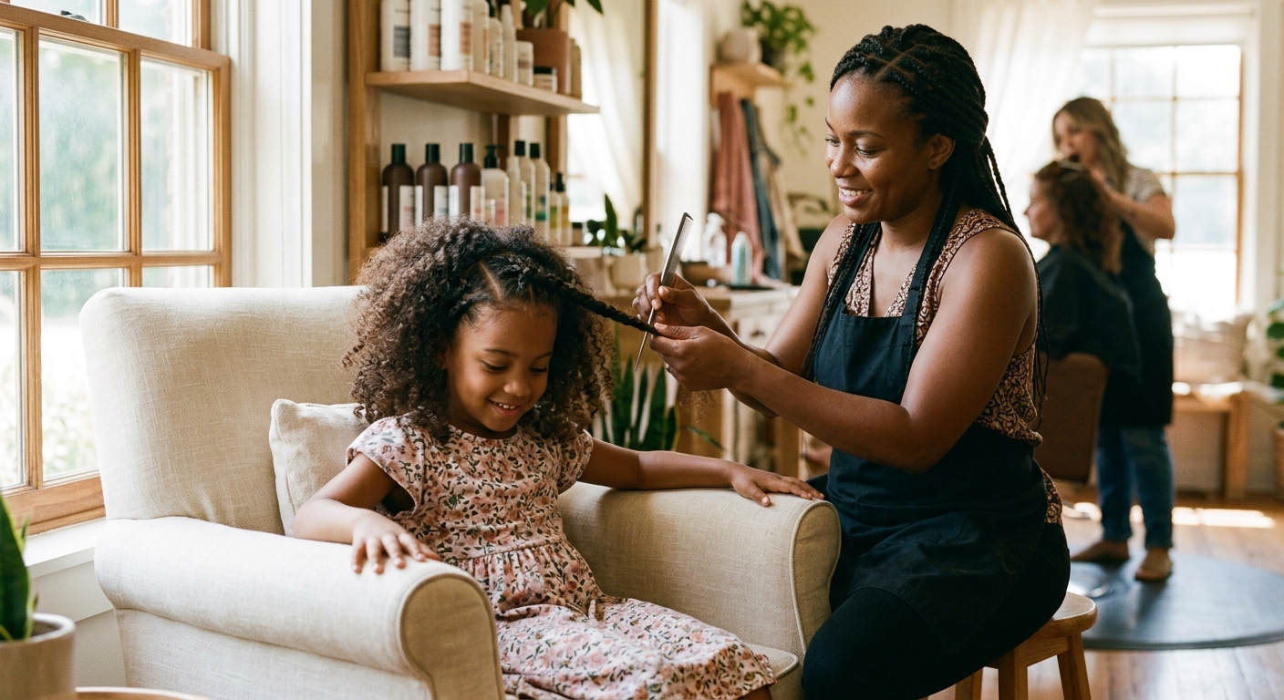 Best Gentle Kids Braids Near Me: Sensory-Safe Care