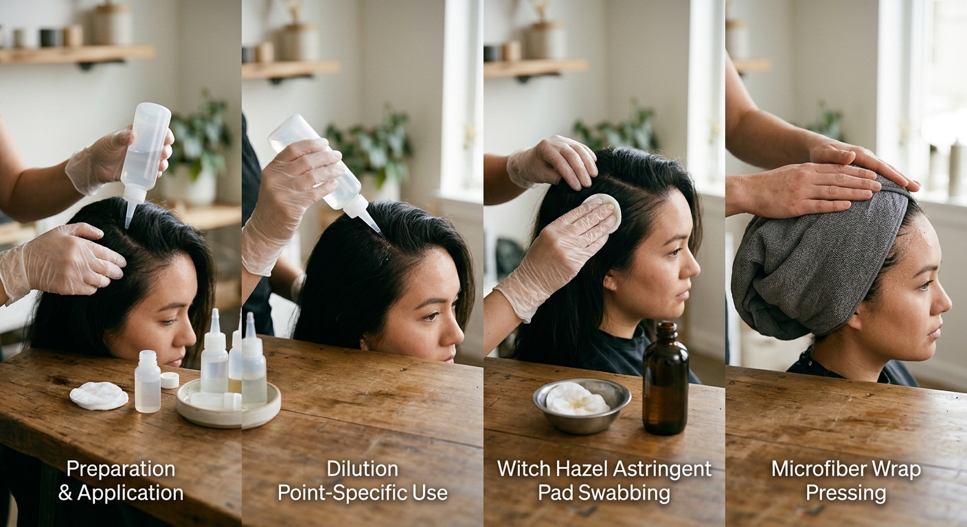 Precision scalp cleanse method for protective styling in Jonesboro