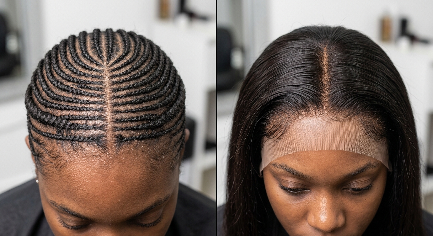 6 Braid Down Patterns for a Flawless Wig Foundation